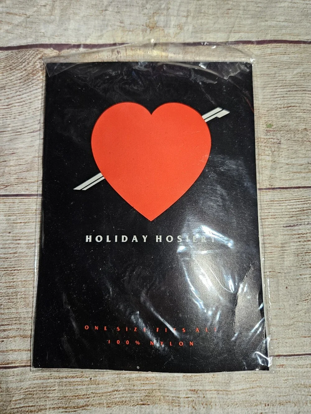Holiday hosiery white and red hearts tights stockings